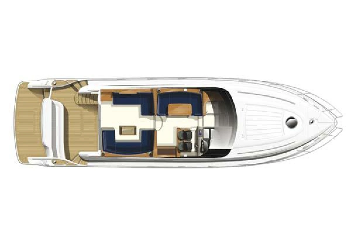 Princess 58 Main Deck Layout