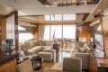 Luxurious interior of 2013 Princess 72 Motor Yacht with elegant furnishings and modern decor.