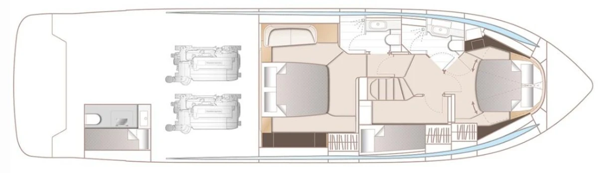 Princess V55 For Sale