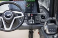 2023 Princess V50 Open yacht dashboard with advanced controls and navigation display.