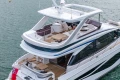 Luxurious 2025 Princess F58 yacht with spacious decks and elegant design on the water.
